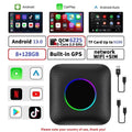 CarPlay & Netflix 13 Led Android Wireless QCM6225 Auto Apple For Accessories Smart Ai Car Tv Youtube Android Carlinkit Box Box