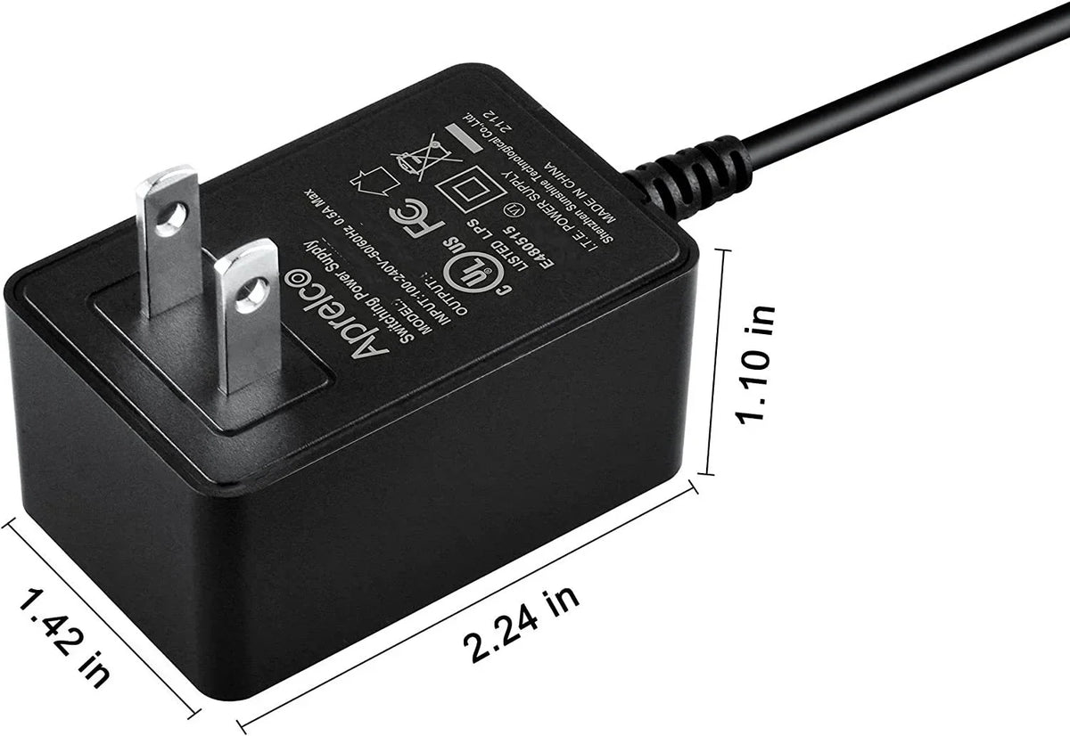 '- Power Elliptical Fitness Listed Charger - Life for X9-0XXX-04 AC Aprelco UL X9i Supply Adapter