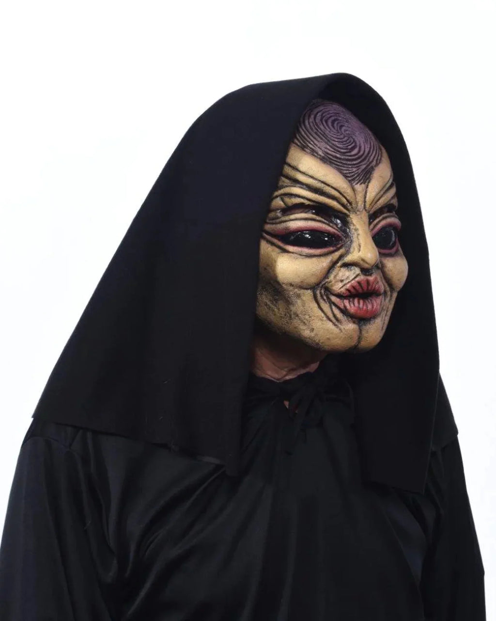Adult Halloween Alien Cassiopeia Andromeda Latex Zagone Mask Queen Studios