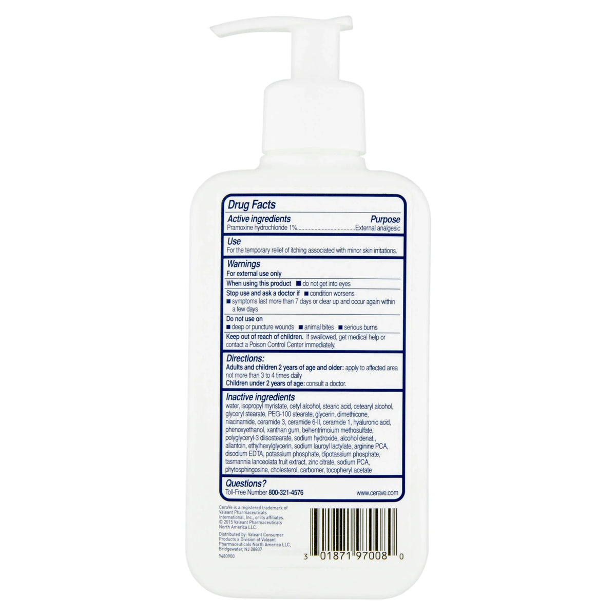 '- Moisturizing 8 CeraVe Lotion Itch oz Relief