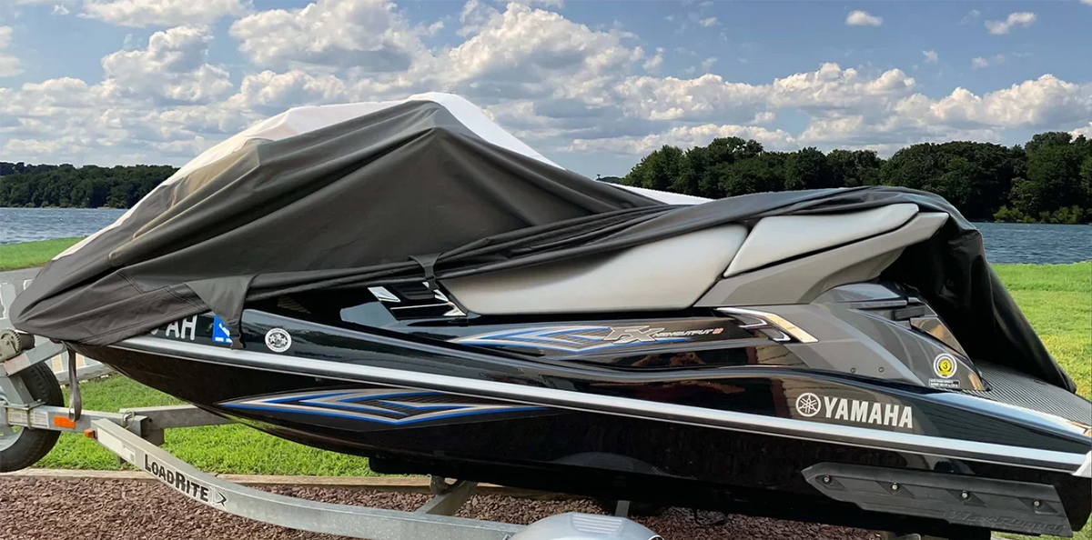 PWC SUPER VX Compatible WaveRunner Ski Jet Yamaha HEAVY-DUTY Sport 2007-2014 for Cover