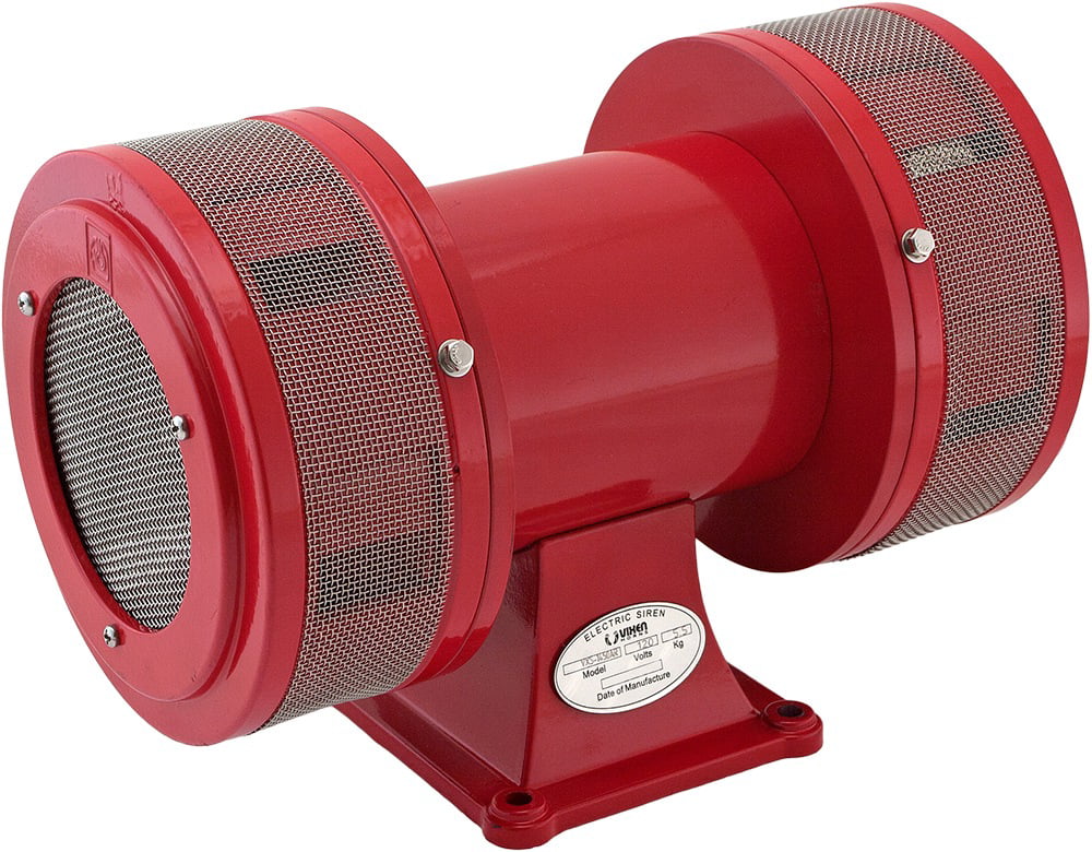 Alarm/Siren Driven Far VXS-1450AR (Air Raid) Reaching Horns Industrial Vixen dB Electric Intense Volume 120V Motor