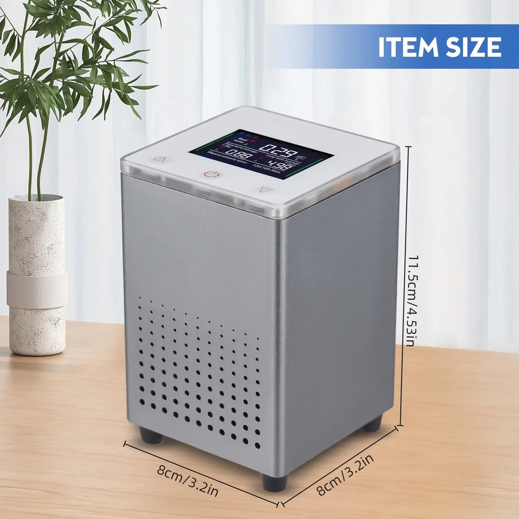 Smart Radon Office Tuya WiFi Radon Tester Sound Alarms Data Professional Professional Tester Monitor Pristin APP Sensitively Alarms Radon Indoor WiFi Indoor APP Detector,Radon Room Quickly
