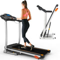 '- Compact 81.6 - Achieve fitness at effortlessly Treadmill goals home! Folding