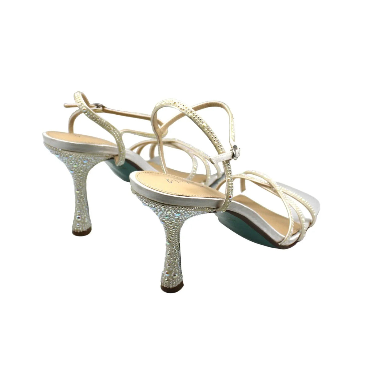 Betsey Johnson Dress Sandals(Size Piprr 9 US) Rhinestone Women's