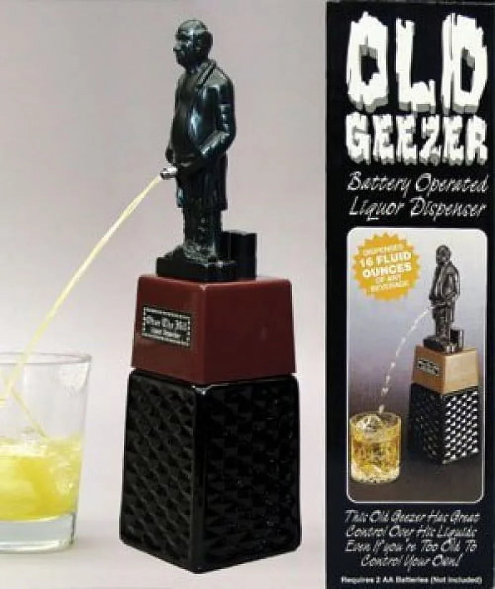 Geezer Liquor Dispenser Old