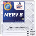 King Filters | Furnace MERV | A/C x | 4x63x1 IN .75" 63 x Actual Filter Pleated 4 | HVAC Air Filter Size: 4-PACK 8 MADE USA