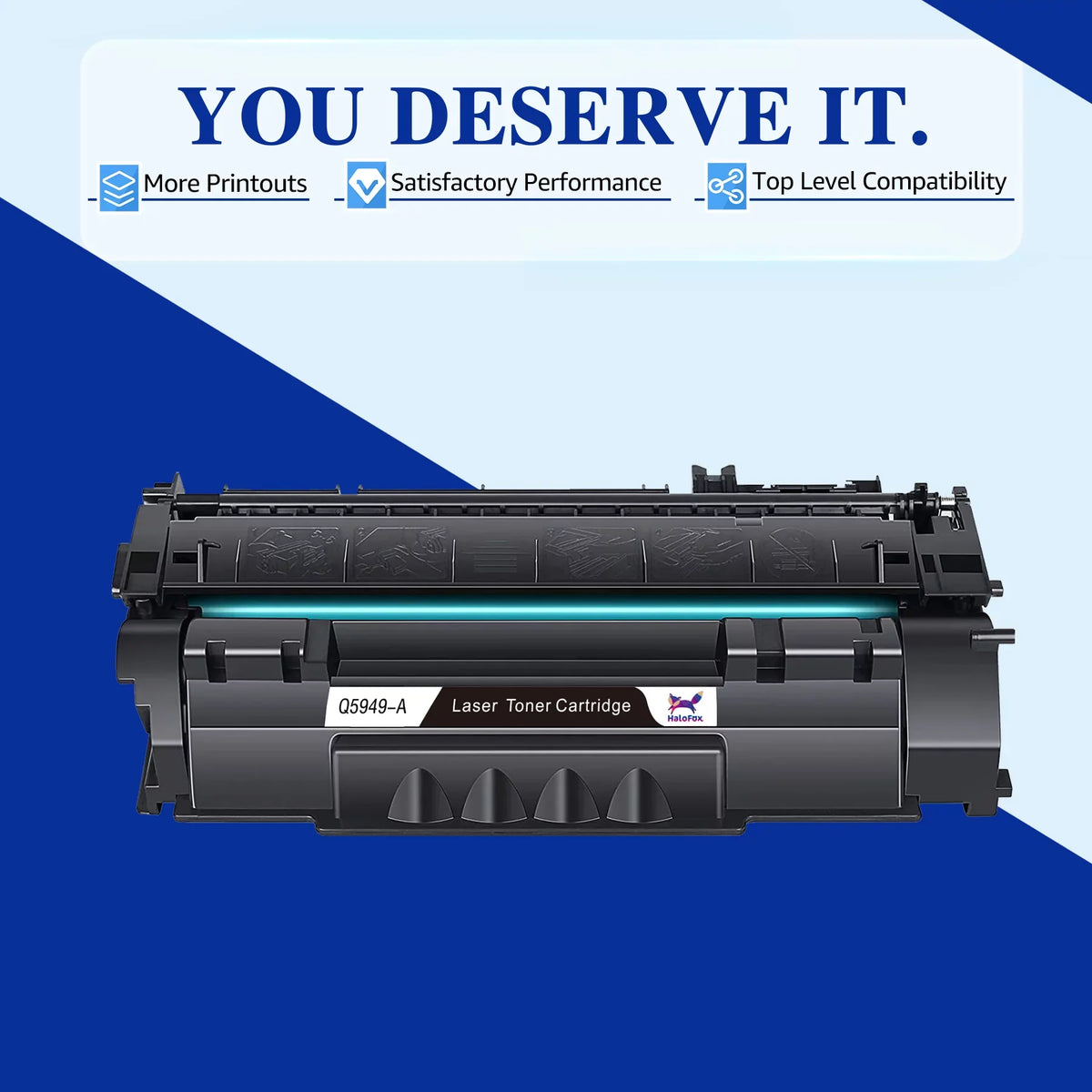 1320nw for 49A 49A 53A Laserjet 3390 Q5949A for (Black, 1320tn Replacement Q5949A P2015 49X P2015dn 1320n 1160 1320 Cartridge 53A 6-Pack) HP Toner 49A Printer Q5949X Ink HP Halofox 3392 Q7553A