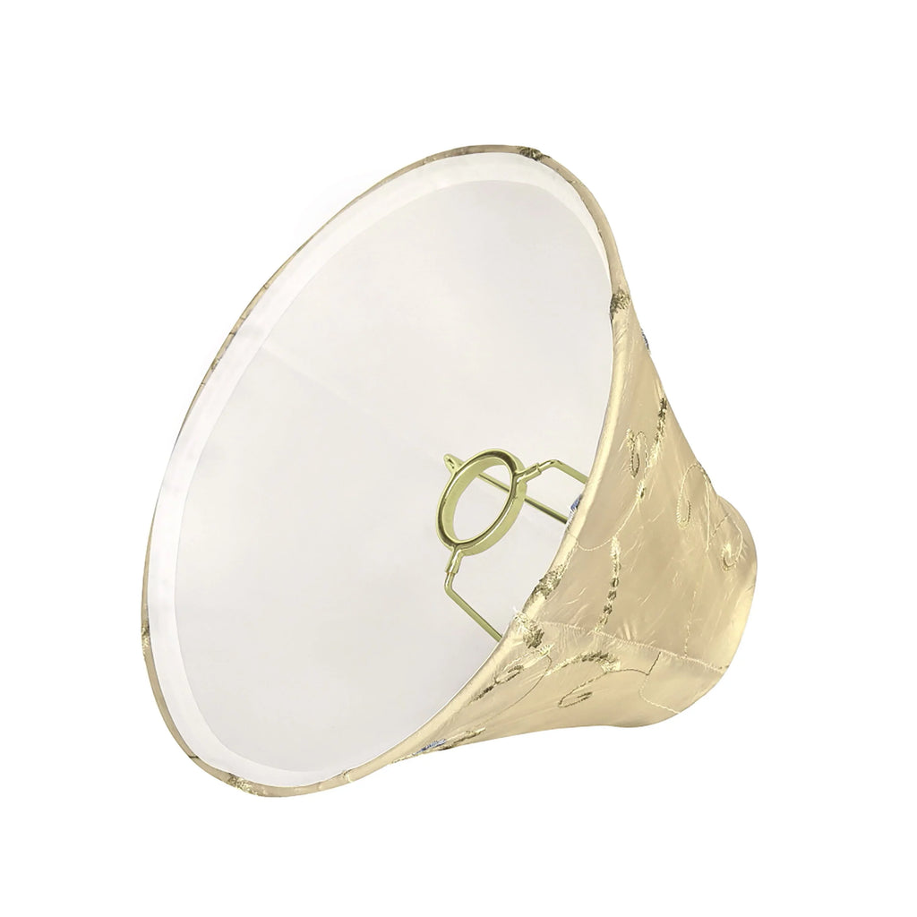 Silk Creative Shade Aspen Corporation Bell 10'' Lamp