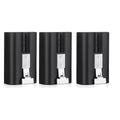 Camera, Plus/4, Doorbell Battery Stick Replacement 3-Pack Doorbell Backup Rechargeable Video for Up Cam, Batteries Cam, 6040mAh with Compatible 3.65V Ring EBL Doorbell 2/3/3 Spotlight Ring