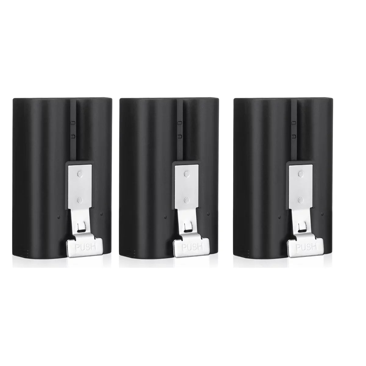 Camera, Plus/4, Doorbell Battery Stick Replacement 3-Pack Doorbell Backup Rechargeable Video for Up Cam, Batteries Cam, 6040mAh with Compatible 3.65V Ring EBL Doorbell 2/3/3 Spotlight Ring