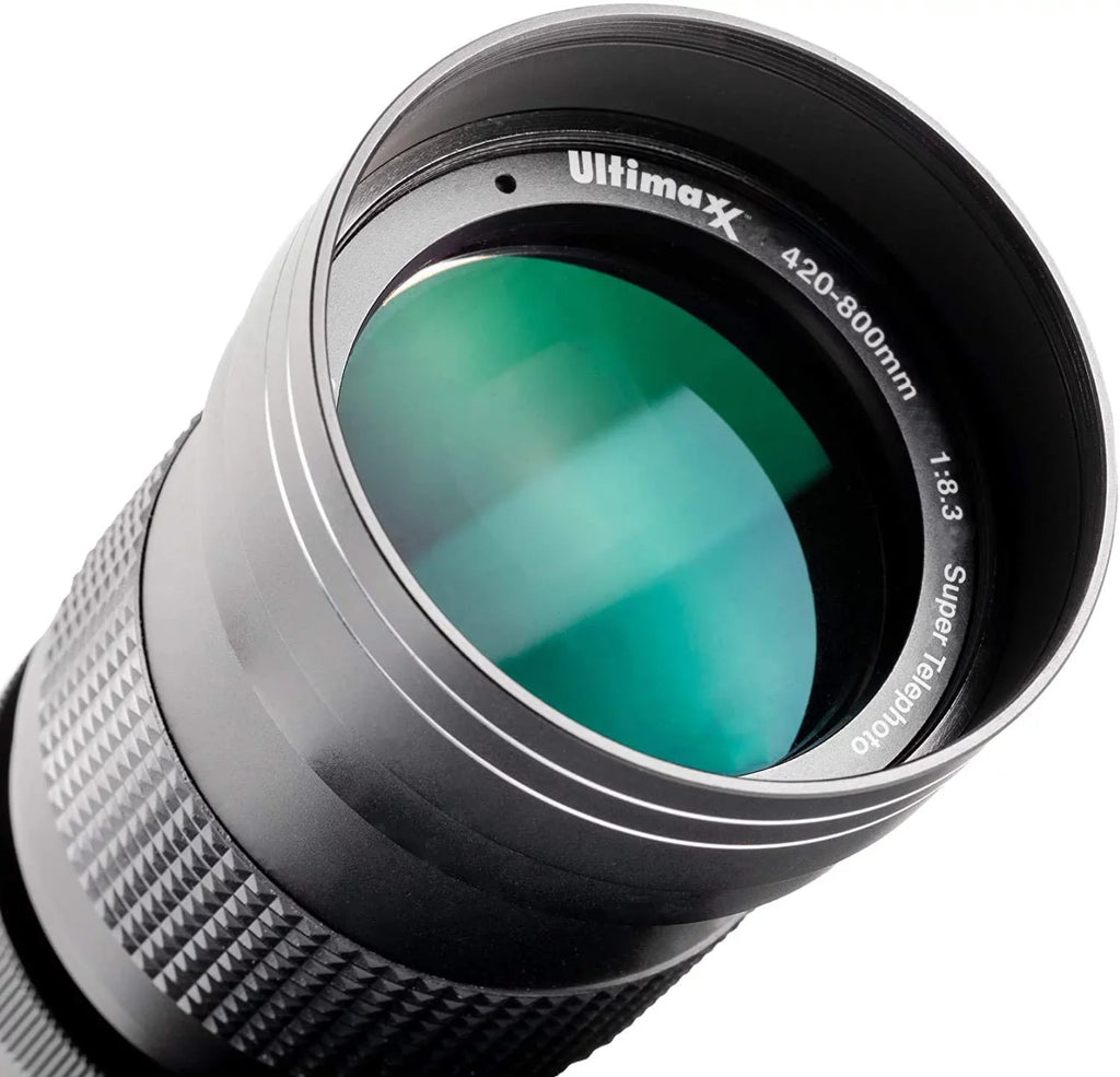 D800, D5, HD for Kit D610, Nikon D600, F-Mount D5600, T-Mount Telephoto Manual D7500, D4, D750, D780, and D5500, D850, D Super Zoom D810, D7200, 420-800mm D5300, D3500 f/8.3-16 D3400 Ultimaxx Lens D6,