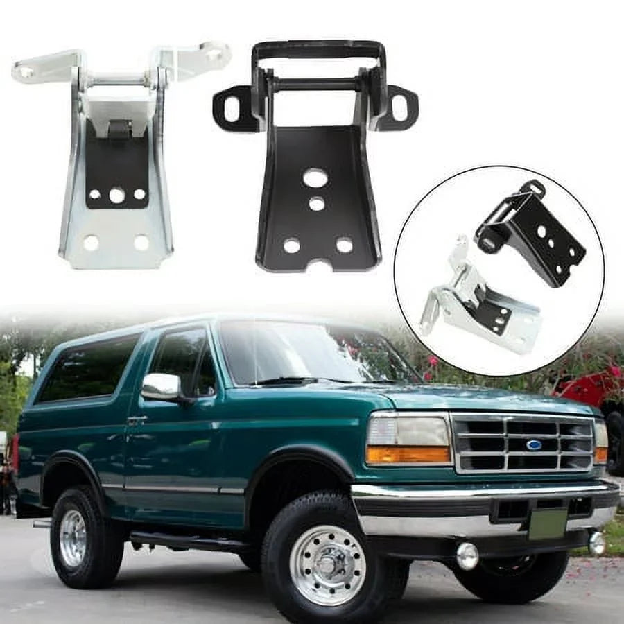 and Door F250 Ranger E8TZ1522810A,E9TZ1522800A F150 Mercury for Bronco Upper Ford Hinge Lower 1980-1996 Pair