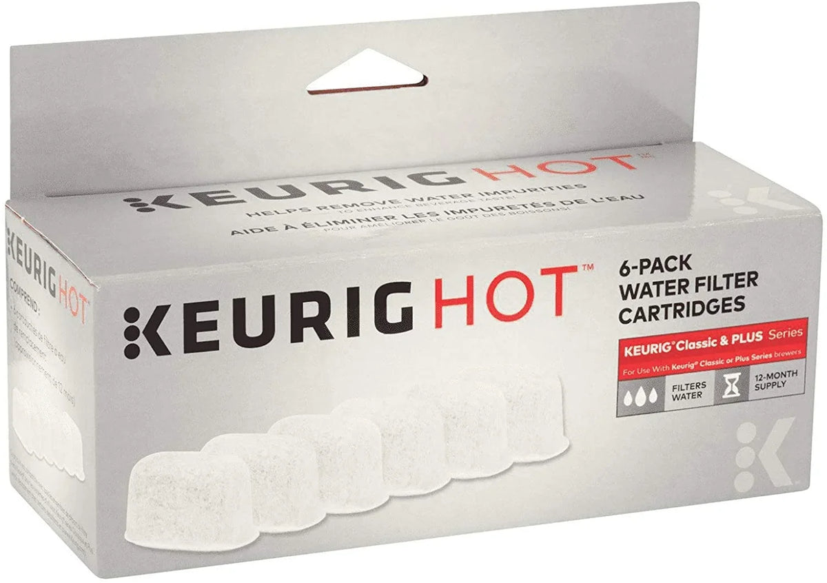 Six (12 Water Cartridges Filter Keurig filters)