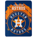 Raschel Astros Group Micro Dimensional Blanket Northwest Houston 46" x Plush The 60" Throw