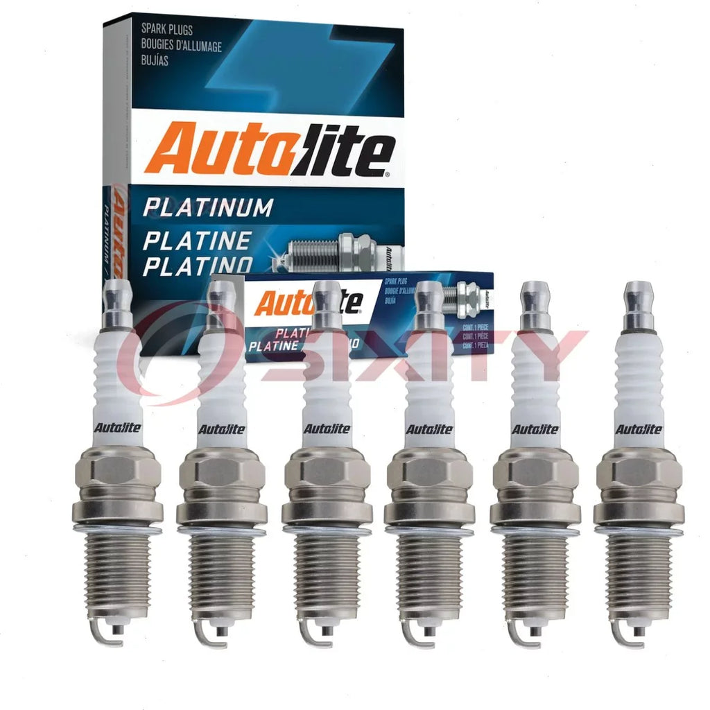 2000-2008 1148 for Autolite 6 6111 Spark Wire select: PRIUS 9 2001-2009 3005 COROLLA, TOYOTA Fits Plugs TOYOTA Ignition AP3924 pc Platinum Secondary 71
