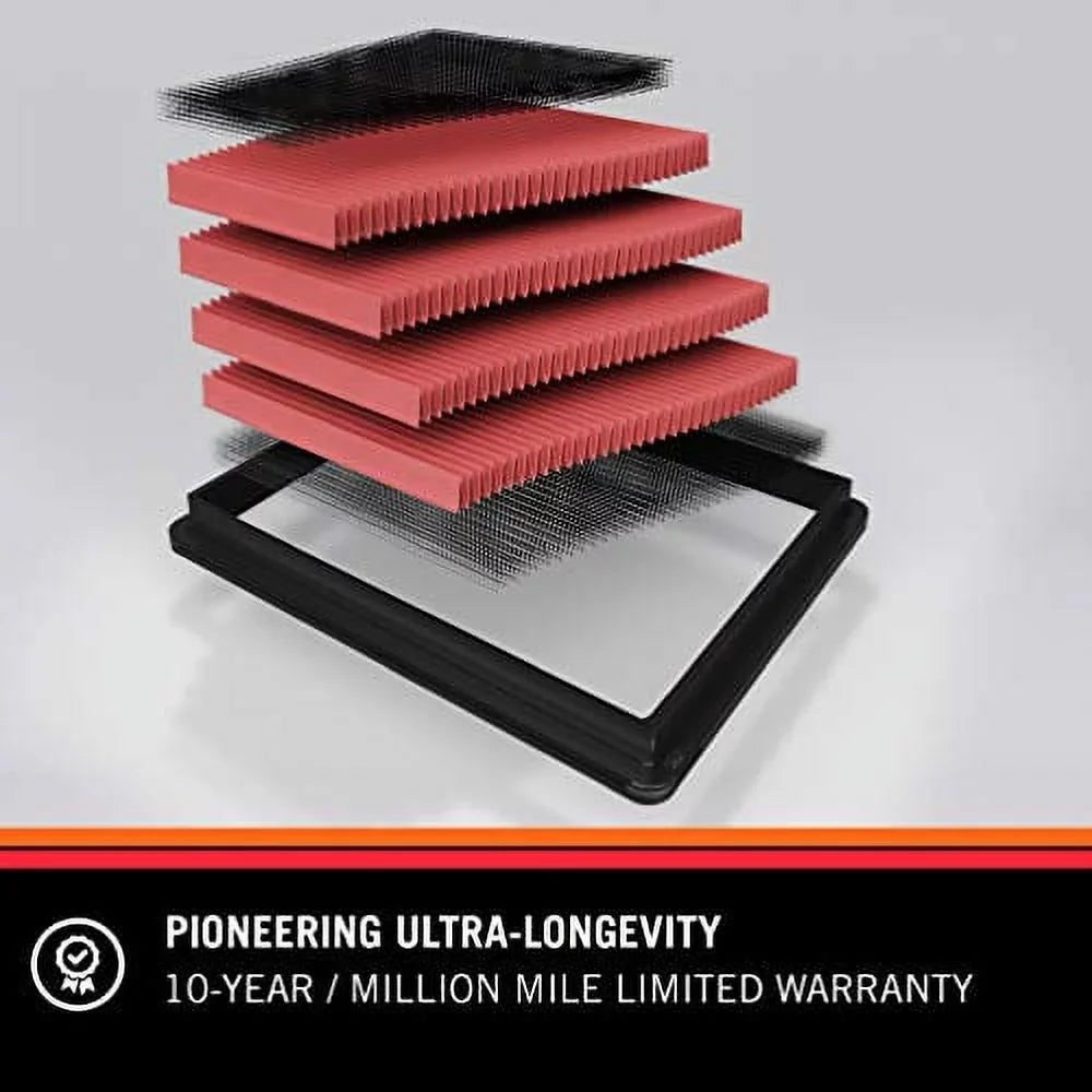 2011-2019 300), Air Performance, Filter: K&N High Engine V6/V8 Challenger, (Charger, 33-2460 Premium, Washable, Chrysler/Dodge Replacement Filter: