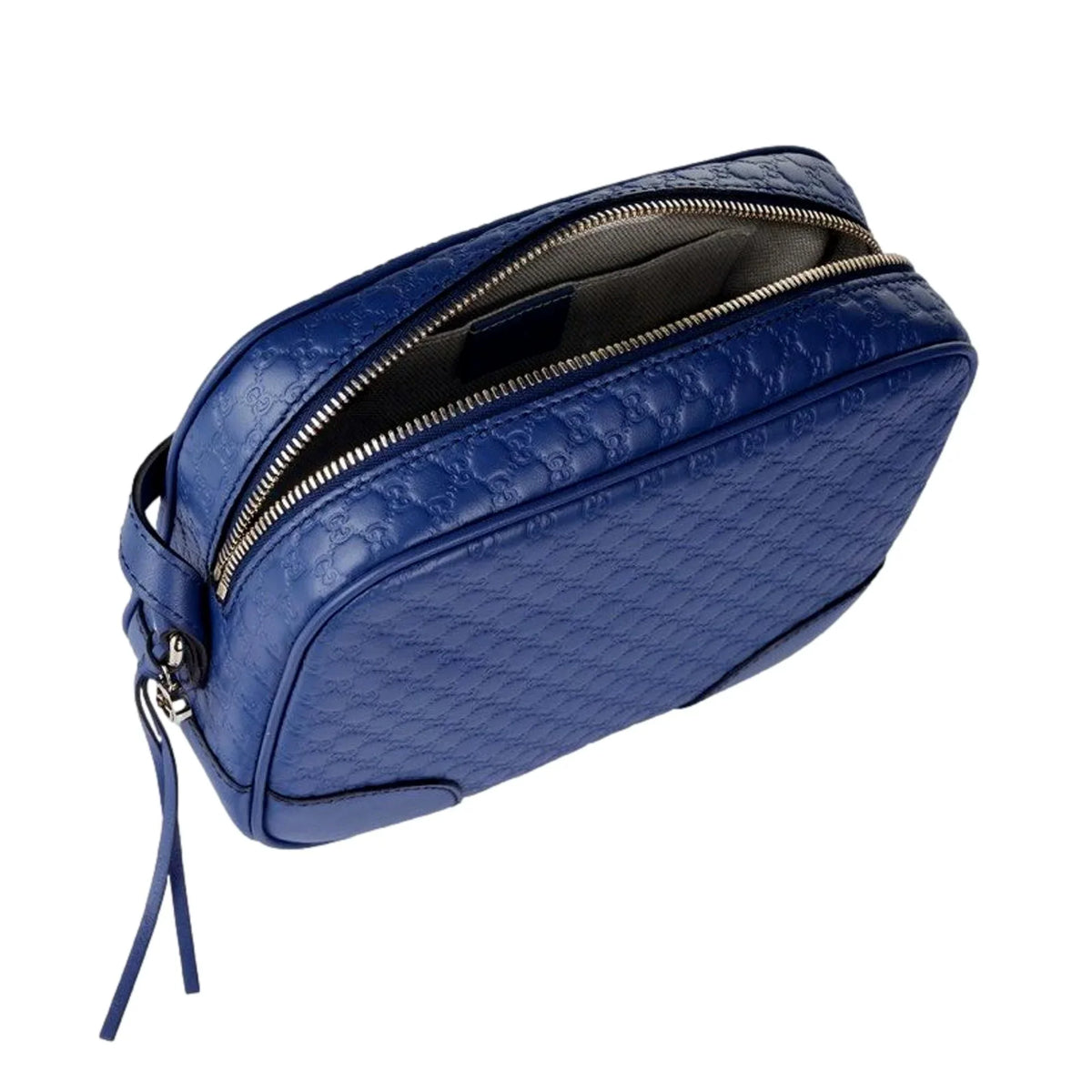 Bree Bag Gucci Microguccissima Crossbody Leather Caspian Blue