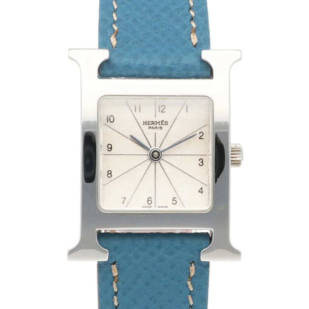 Quartz Ladies (Good) H HERMES Stainless Hermes Pre-Owned HH1.210 Steel Watch