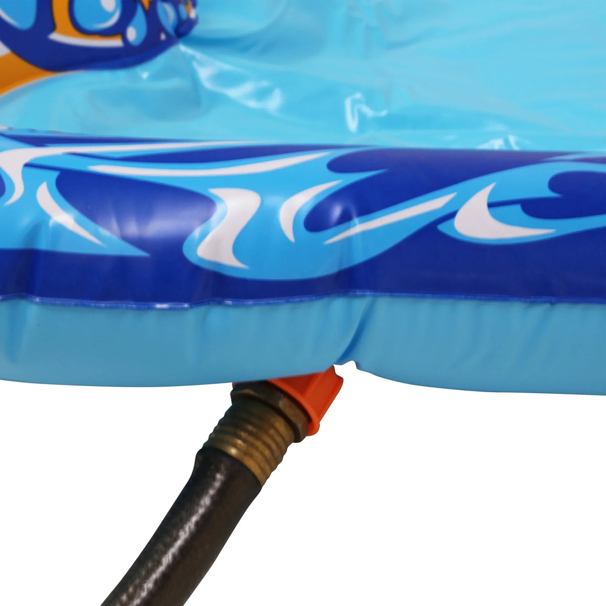 Water - Racing Side-by-Side-by-Side Triple 16 Slide Racing Banzai Fun! Tag Feet