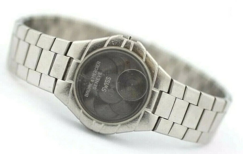 Steel 5848 Women's Stainless Baume&amp;Mercier Case/Bracelet