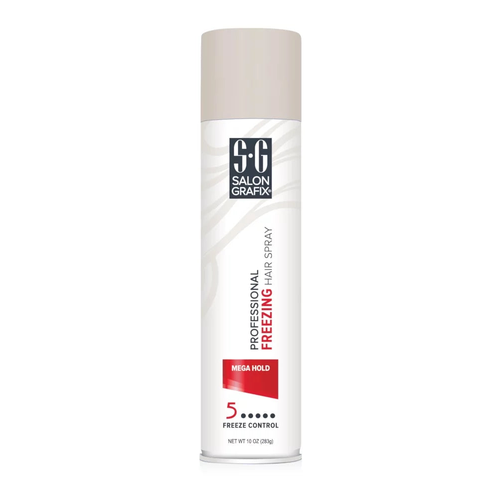 3 Salon Freezing Professional 10 Each Mega Hold Grafix Spray, Pack Hair Ounces