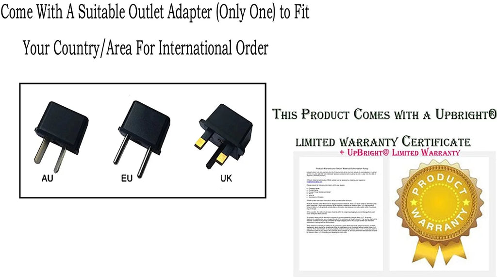 New Adapter NEW PS AC Printer Co., Global UPBRIGHT SNBC Impact Cable Input: Shandong 24 BTP-M300 120V 100V - - Supply Receipt Information BTPM300 Beiyang Cord For DC Charger / Power Ltd. AC Technology