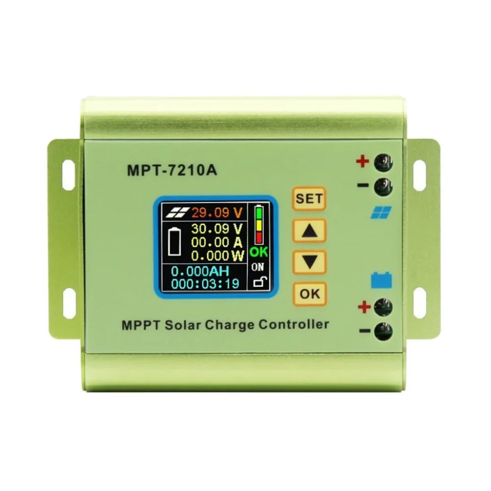Voltmeter 72 Mppt Boost Solar Controller, V Ammeter Control to Charger Battery 24 Numerical V Module