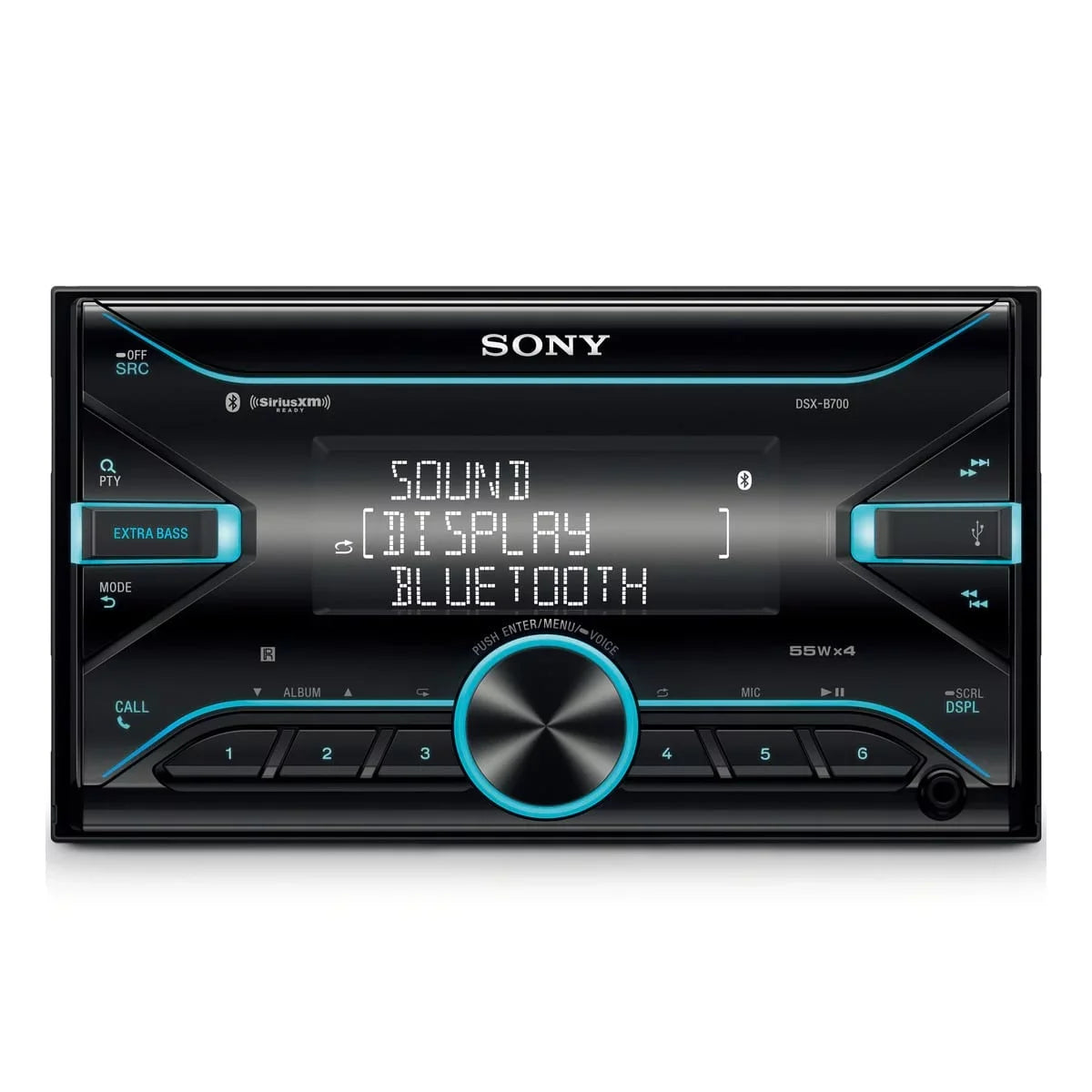 Sony Mobile Double-DIN Receiver Bluetooth DSX-B700 Media w/ Digital