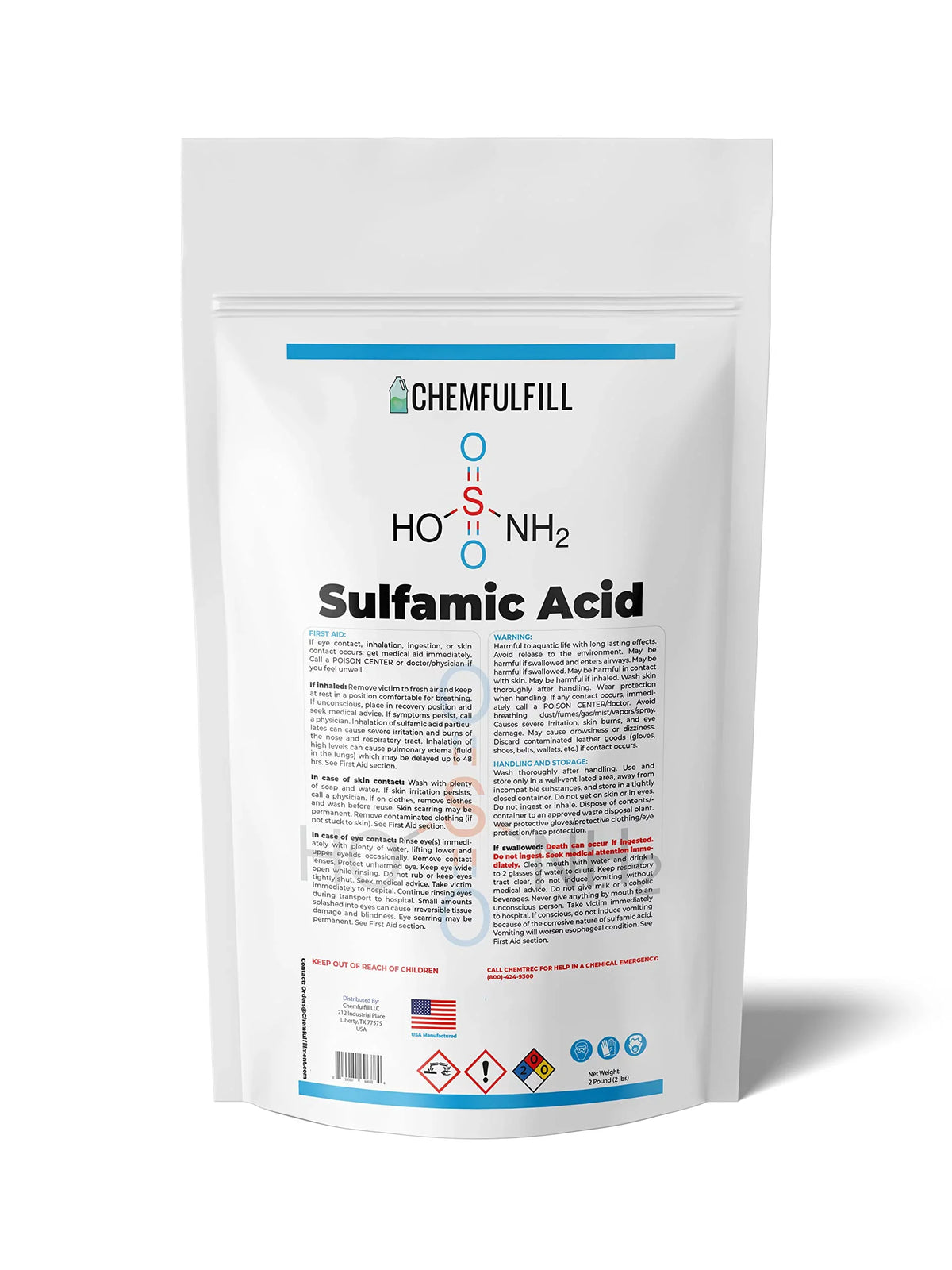 � Polishing Acid (5 Cleaning, Descaling, Pounds (5 lbs)) Sulfamic Chemfulfill