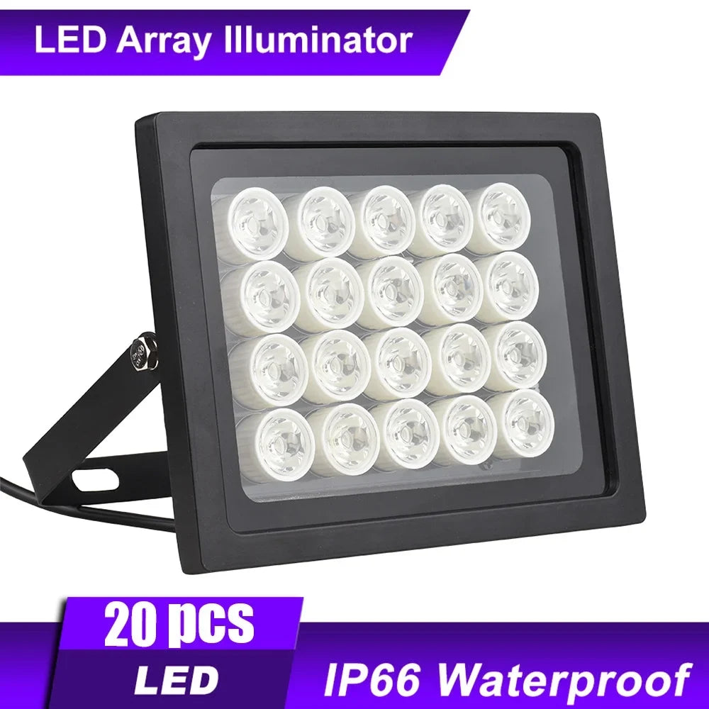 for Professional Camara Waterproof Angle Wide GoolRC 20pcs CCTV Long LEDS