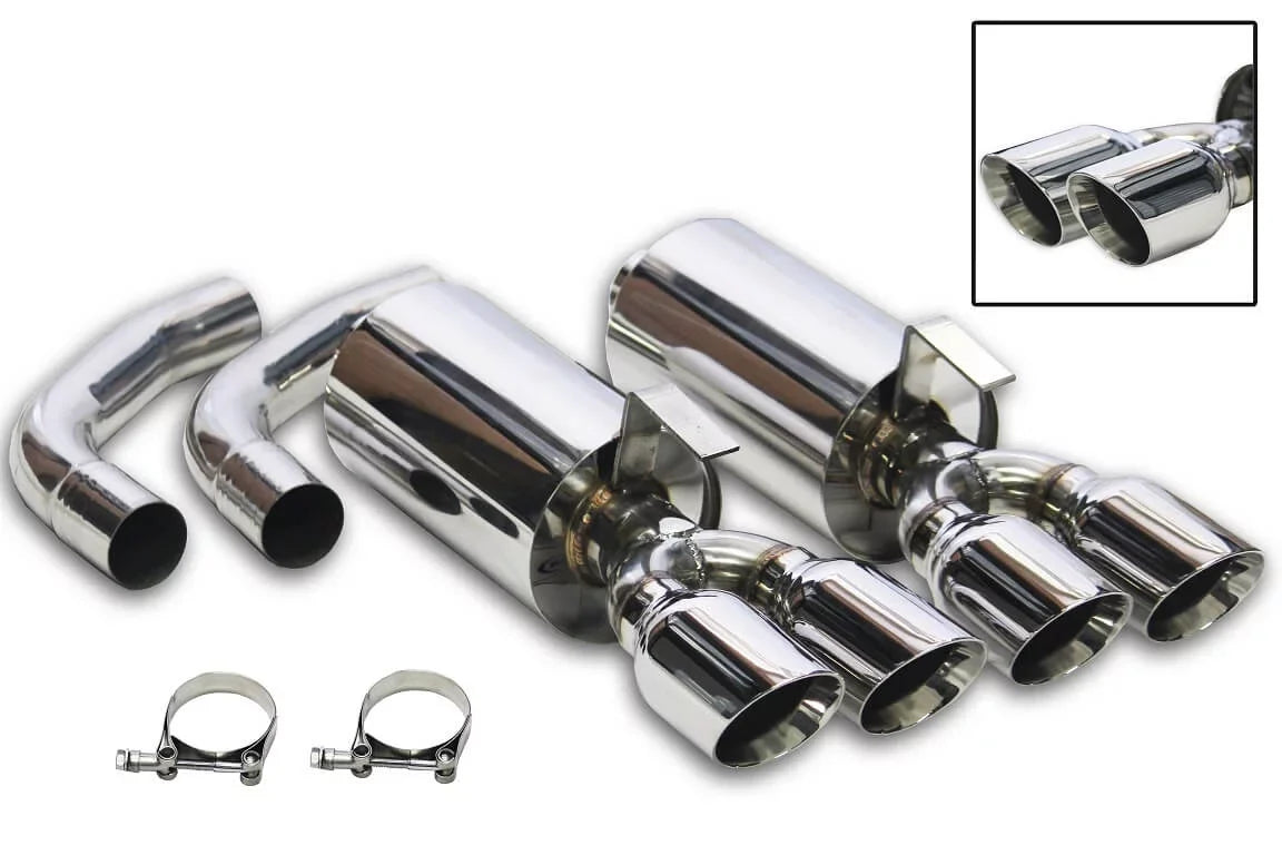 Fits 11543FLT Exhaust CORVETTE System CHEVROLET Kit Flowtech 1992-1996 select: