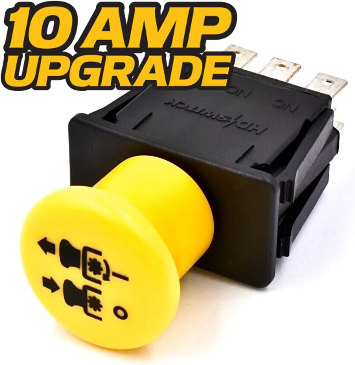 Mower PTO Switch Scag Z 483957 Blade 462715 Clutch 462715 Scag fits (OEM HD Switch High Billet & BigBearing GT1-CH03L, Lawn 110ftlb Z Freedom Pulley Liberty & PTO Torque GT1CH03L 95) Turn 10A GT1 Zero
