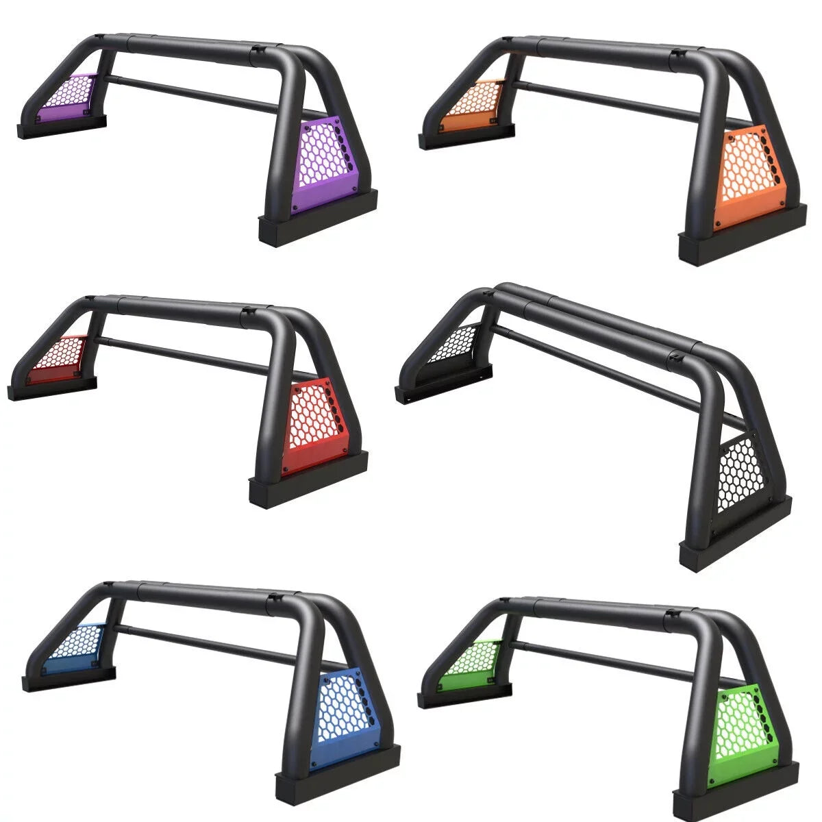 Bar For Sport silverado/GMC 2019-2023 sierra Rack Truck Bar 62.9-74.7" Bed Chase Fit 1999-2013 and Chevy Adjustable Roll