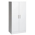32" Composite Hill Transitional in White Cabinet Storage Bowery Wood