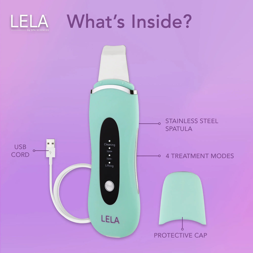 LELA Spatula, Mint Spa Sciences Skin