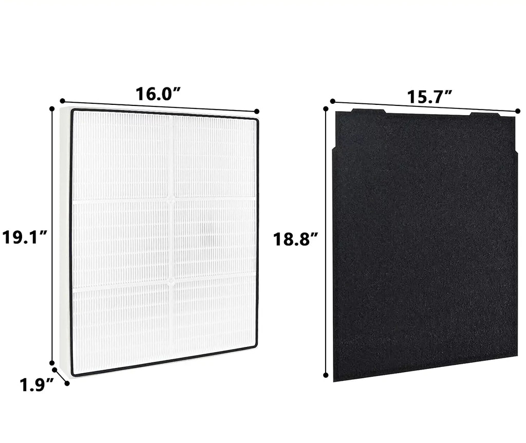 Pre-Carbon AP510 1183054K, and AP300, SCREENTRONICS AP450, Part# 8171434K, Filters for Compatible Series Filter Whirlpool HEPA Purifiers AP350, Whispure Replacement 1183054 for 4 Air
