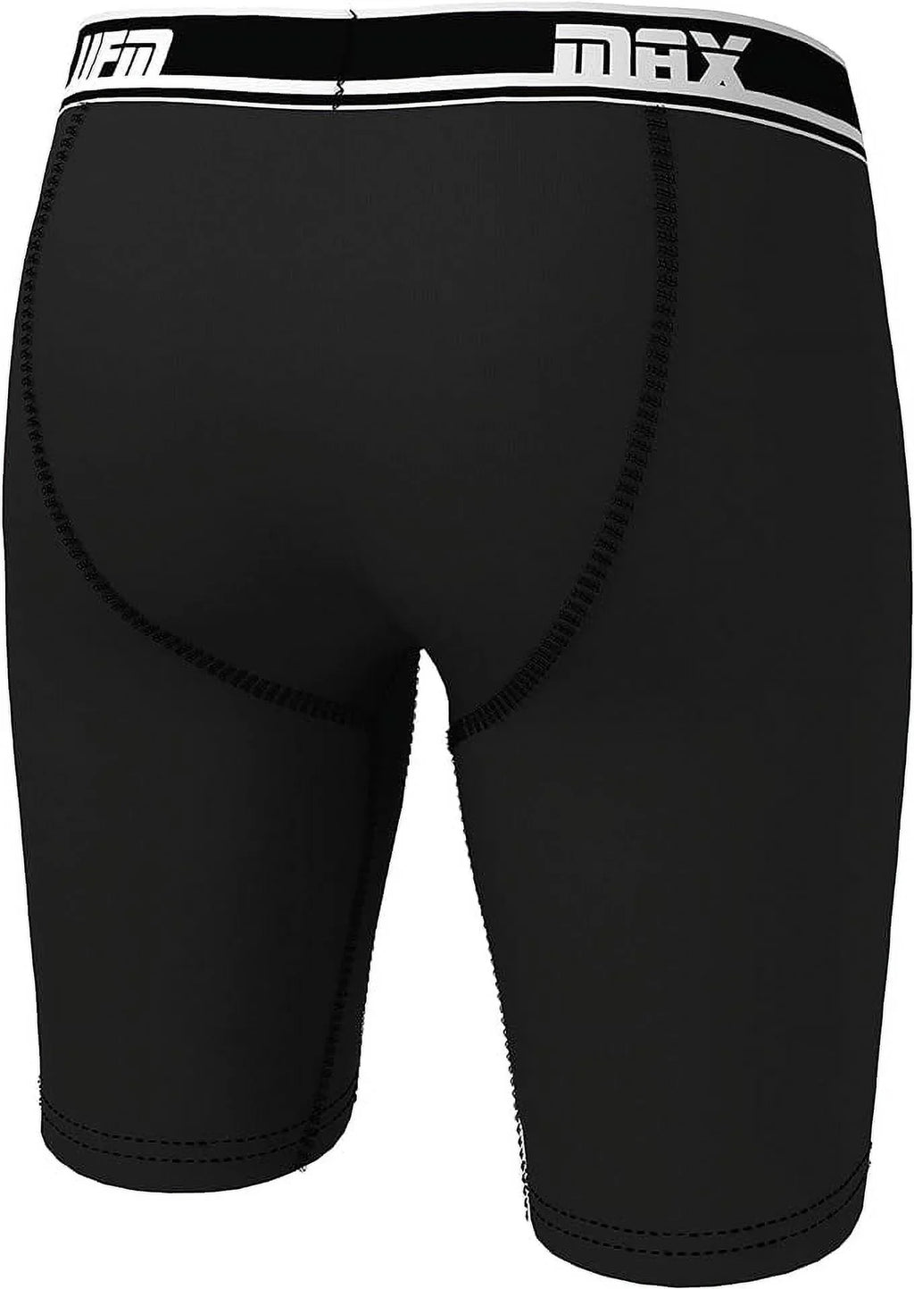 MAX Support Support Gen 9” Adj 3.1 Pouch Boxer UFM Briefs Polyester Underwear Black