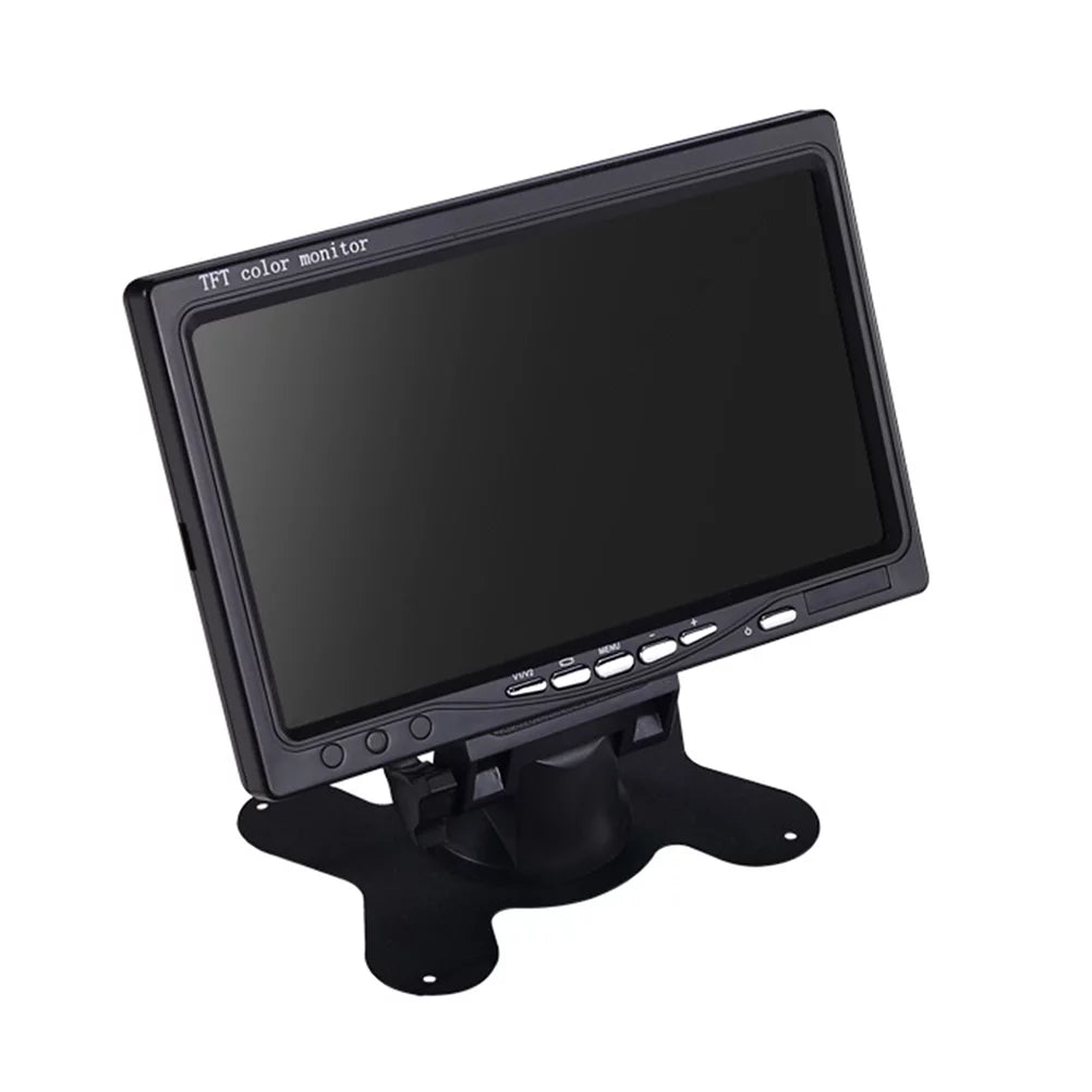 Reverse Backlight 7" for LCD TFT Rear Color (Black) Camera Car DVD HD Car Camera Mirror Backup Serveillance View Monitor