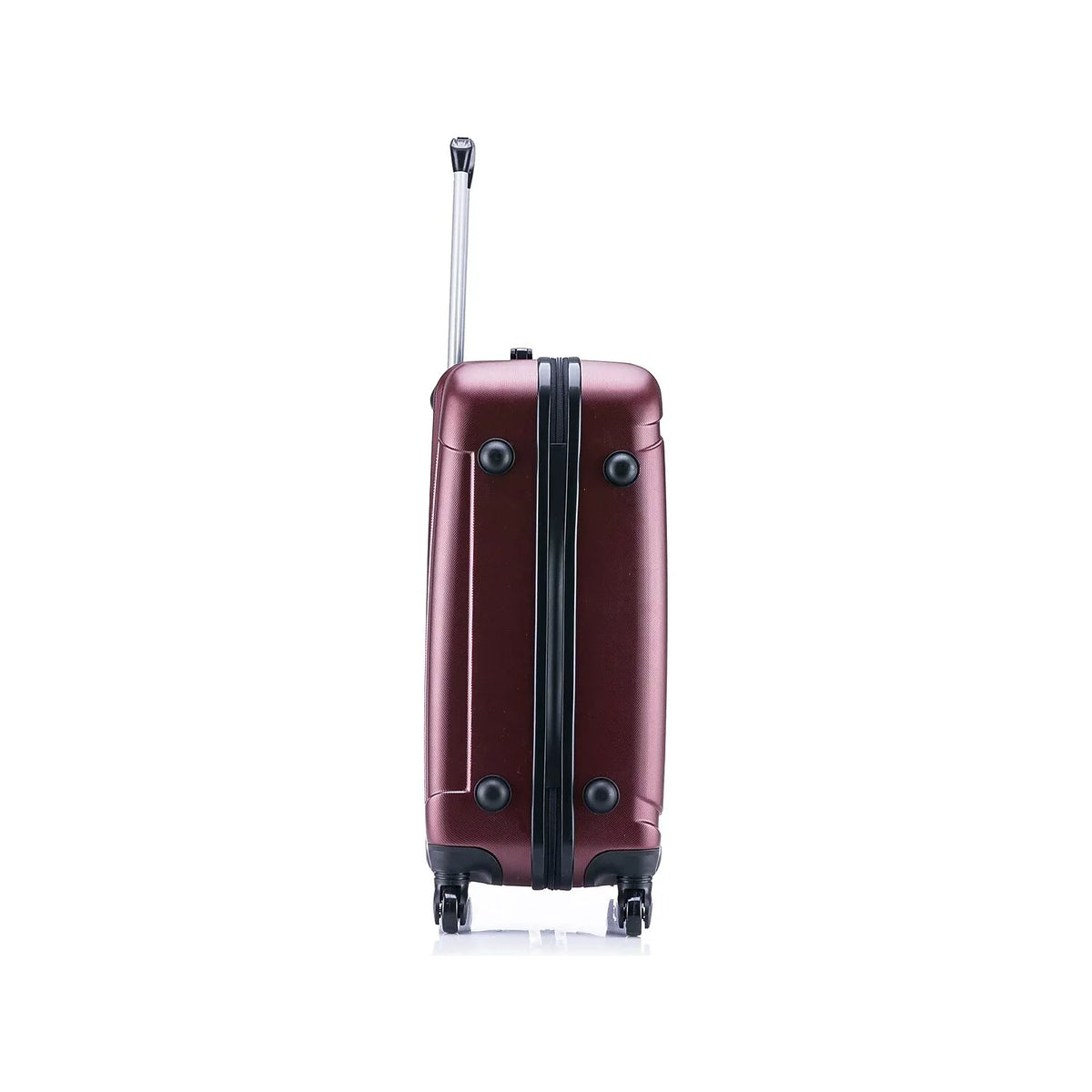 (IUPIL00L-WIN) Large 4-Wheel InUSA Wine Luggage Plastic Pilot Spinner