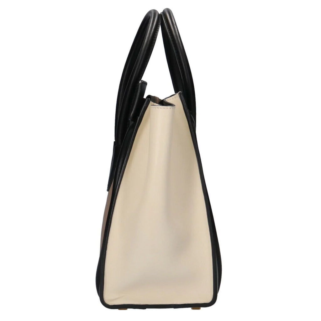 Luggage Celine Beige Micro (Good) Pre-Owned Handbag Leather Shopper Ladies