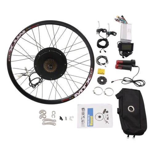 Conversion Rear 560rpm Electric 29" 2000W Wheel Motor 72V Bicycle E-Bike Kit