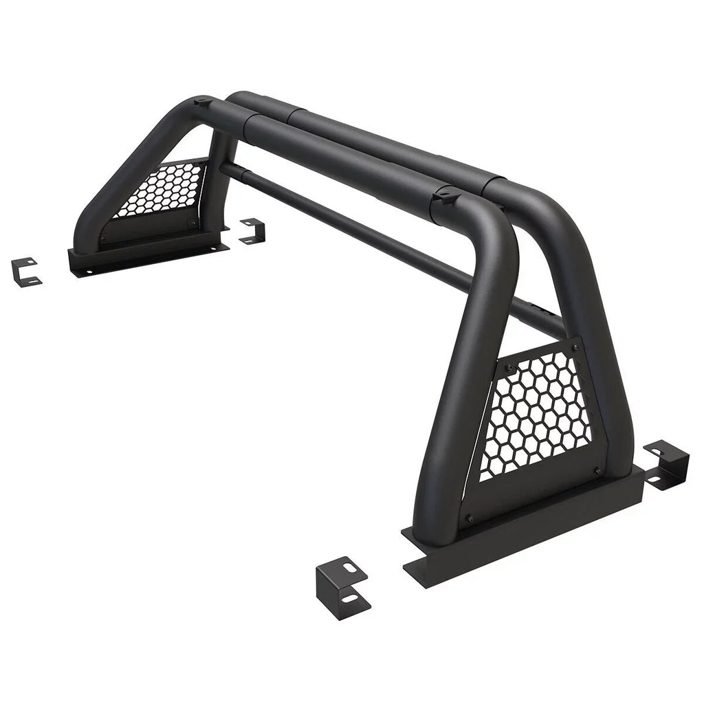Bar For Sport silverado/GMC 2019-2023 sierra Rack Truck Bar 62.9-74.7" Bed Chase Fit 1999-2013 and Chevy Adjustable Roll
