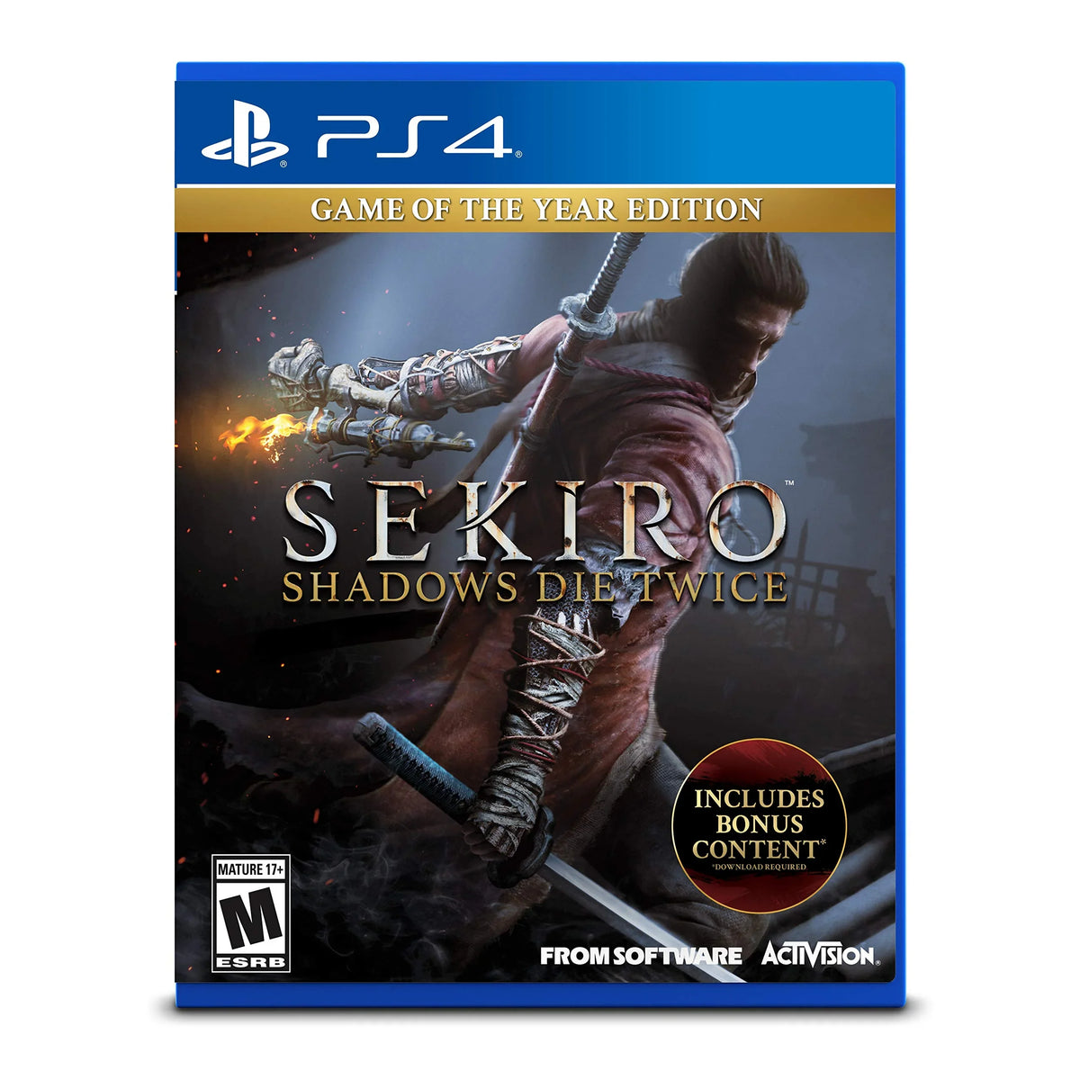 4 Shadows Twice - Sekiro PlayStation Die