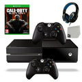 (Refurbished: 2 One Like Black Controller 3 Console Headset Gaming With Xbox Included Game Black BOLT Bundle Call Duty AXTION 500GB Original Ops Microsoft Pre-Owned New) Of