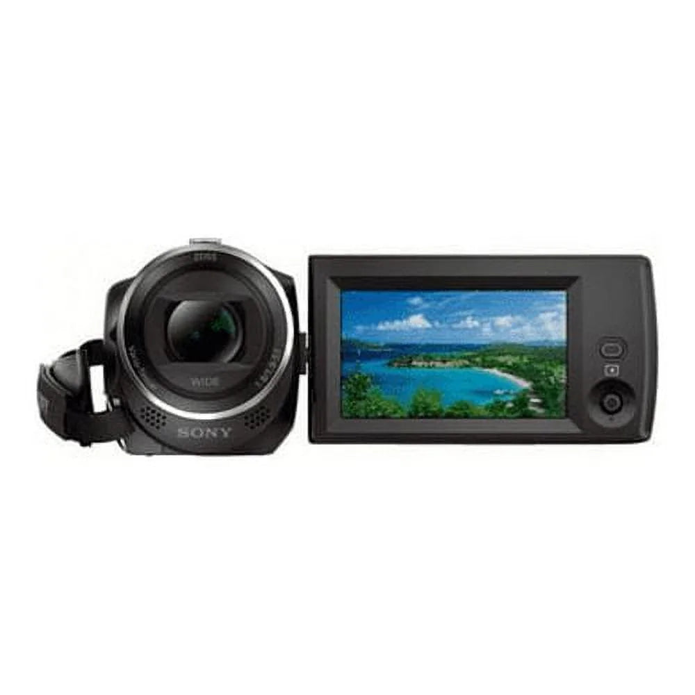 Sony Card and with Bundle 32GB Handycam CX405 1080p Accessory SD Camcorder