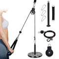System Gym Detachable Arm 360 Tomfoto Degree Triceps Rotation Super-Silent Loading Strength Attachment with Pin Cable Upgraded Home Machine Fitness Biceps Pulley Pulley Training Equipment Workout