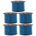 Vacuums Dry 3-Layer Pack Replacement 3-4.5 Filter 5 Portable Dust 26643 with Compatible Cartridge Fine Gallon & Part VF3500 Wet RIDGID