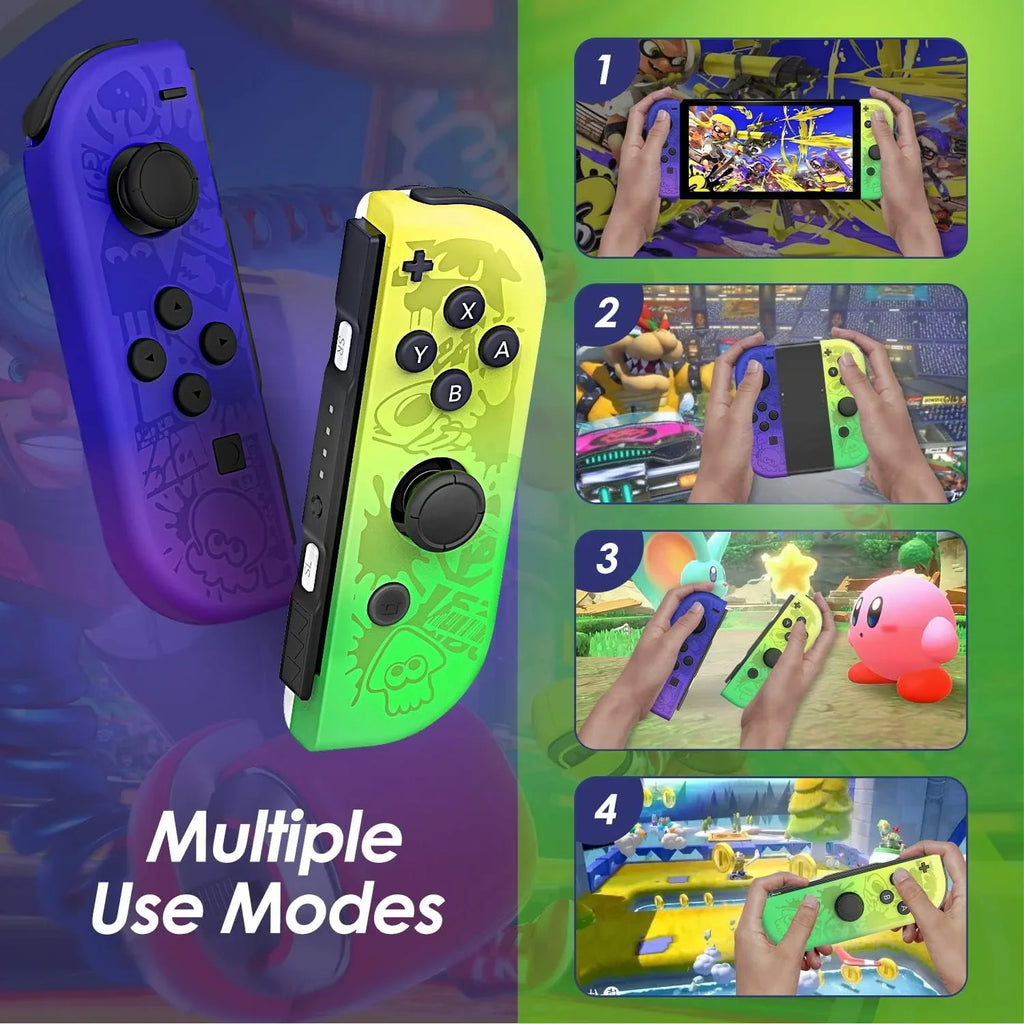 Splatoon 3 Controllers Switch Controller,Wireless Joystick- Edition cons Joy-Pad Special Nintendo Joy