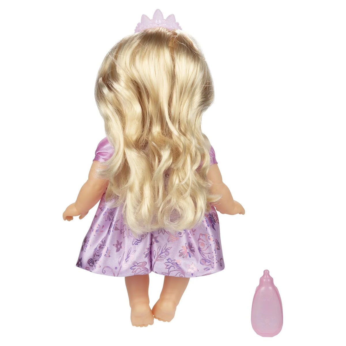 inch Disney 8 and Doll Bottle Rapunzel Baby Children Ages Tiara 2+ Deluxe Princess Includes for